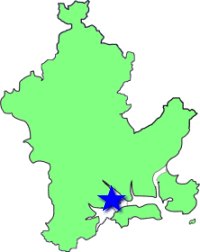 地図（福島学区の位置）