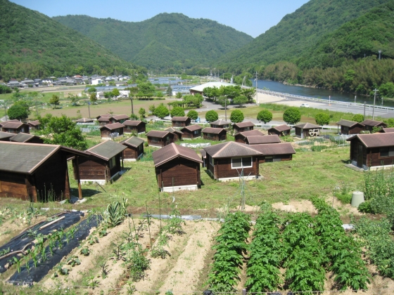 牧山クラインガルテン全景の写真