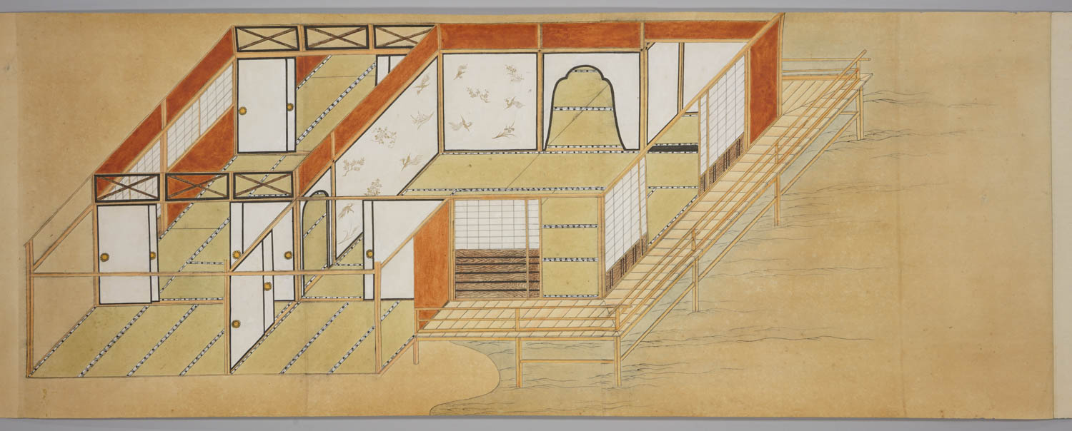 「香屋敷図」（部分）　の画像