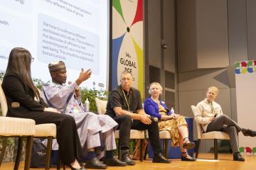 スピーカーらのセッション風景