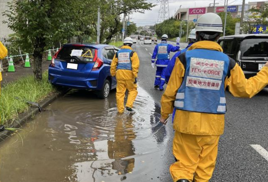 千葉県内での道路啓開活動状況