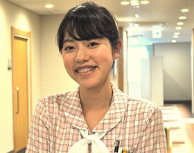 岡山旭東病院で働く前田早穂子さん
