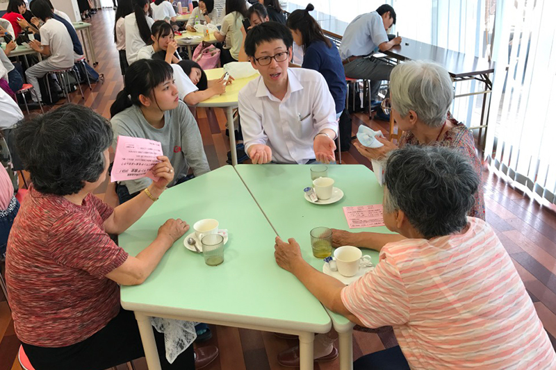 らっかんランチ食堂活動写真