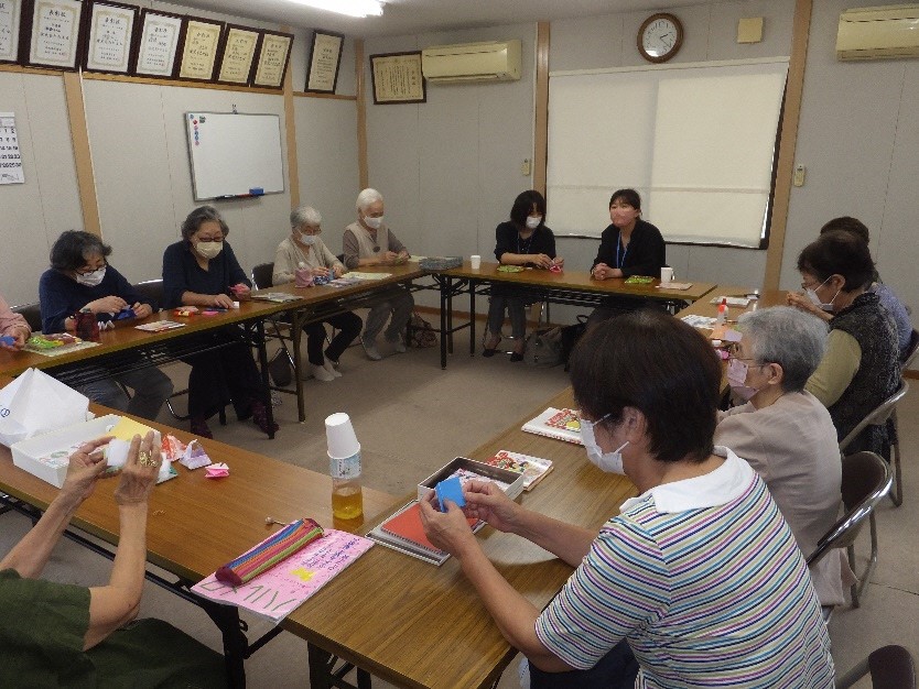 カフェ（手芸）の様子の写真