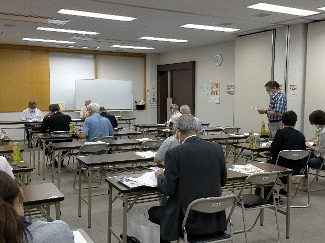 第25回平井学区地域づくり会議定例会の様子