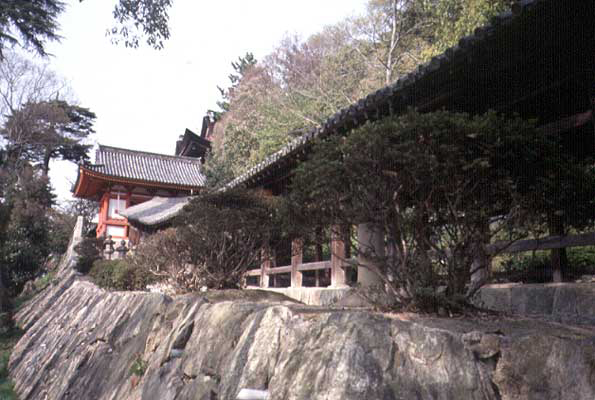 吉備津神社回廊の写真