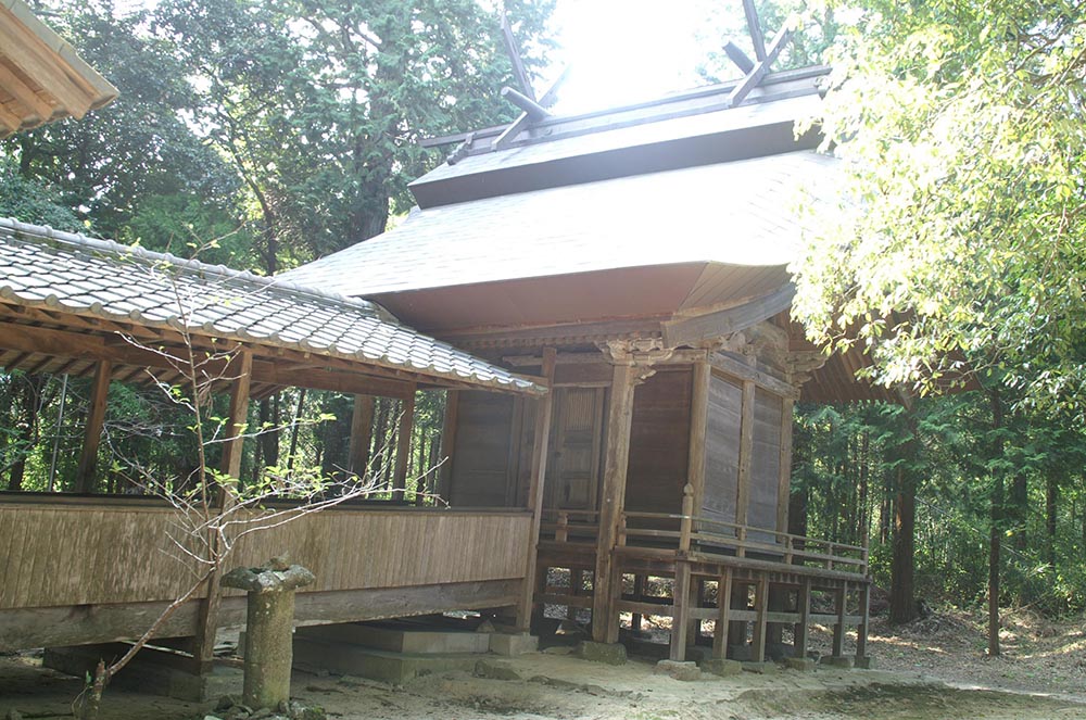 熊野神社本殿　付棟札5枚の写真