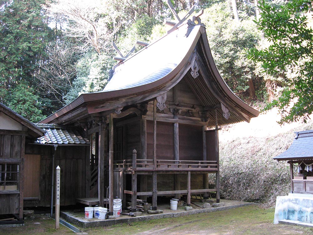 熊野神社本殿　付棟札1枚の写真