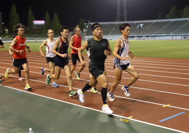 ランニングの様子