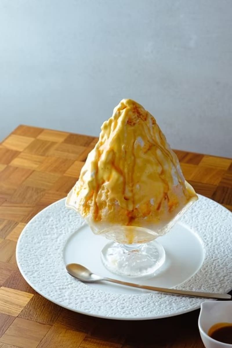 さんかく氷の写真