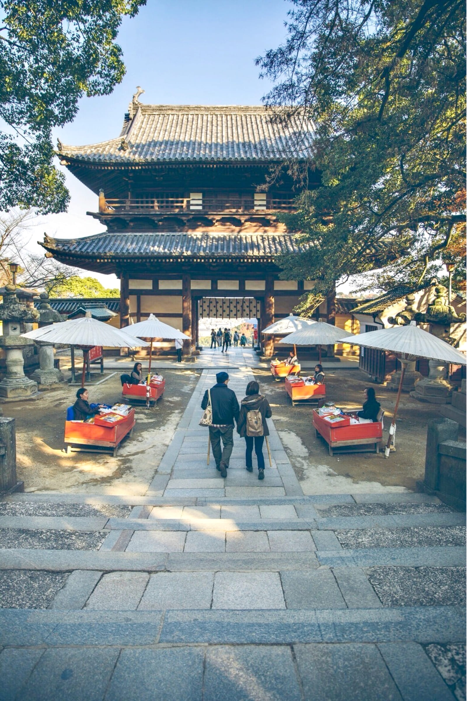 金刀比羅宮の参道の様子