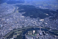 中区航空写真