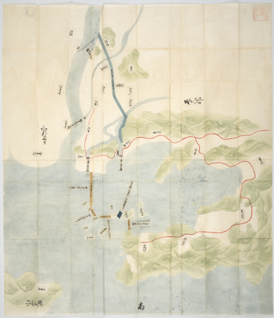 邑久郡新田絵図