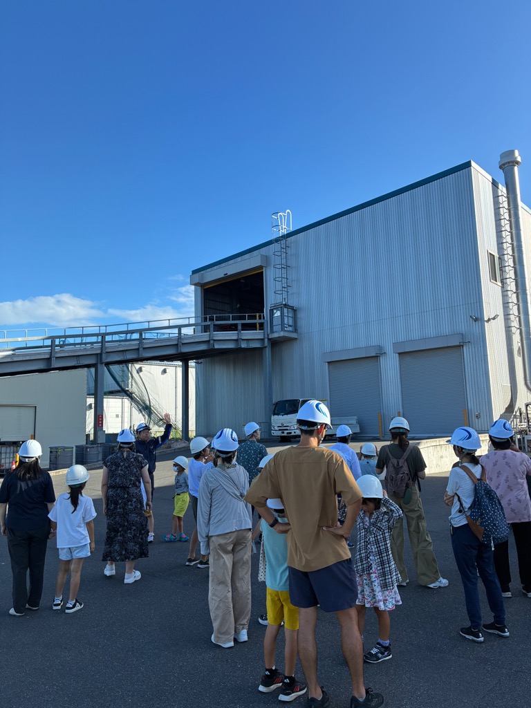 バイオディーゼル岡山 見学の様子