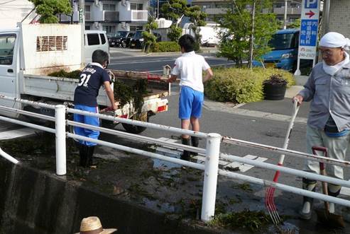 御南中学校での取り組みの様子2