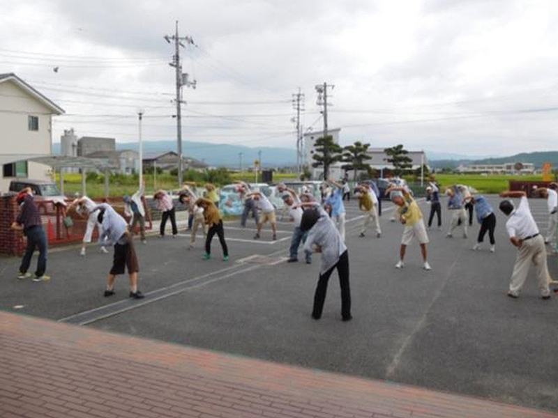 朝ラジオ体操＆OKAYAMA!市民体操