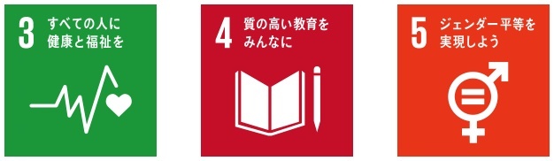 ヘルスサイエンス地域国際センターに関連するSDGsアイコン