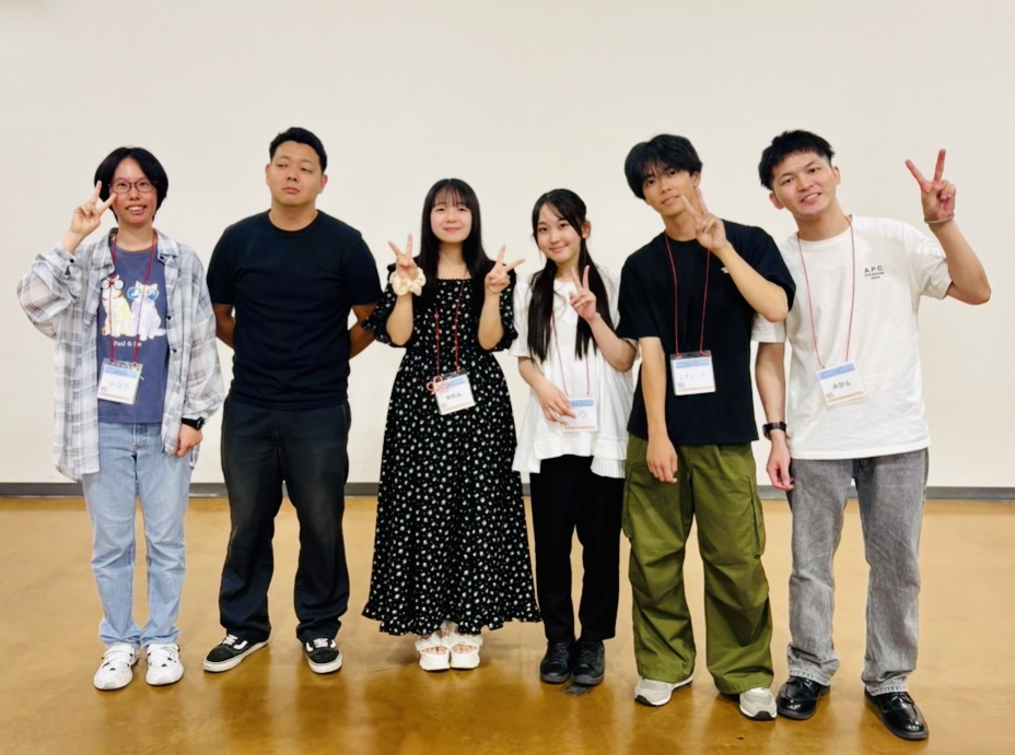 学生スタッフの写真