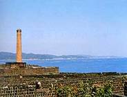 犬島の灯台の写真