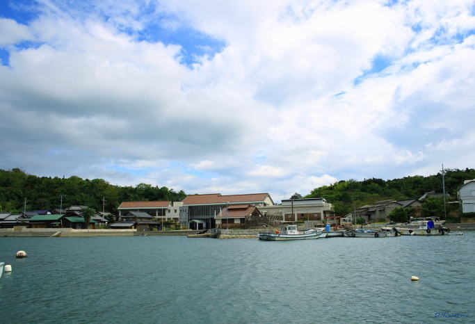 犬島自然の家全景