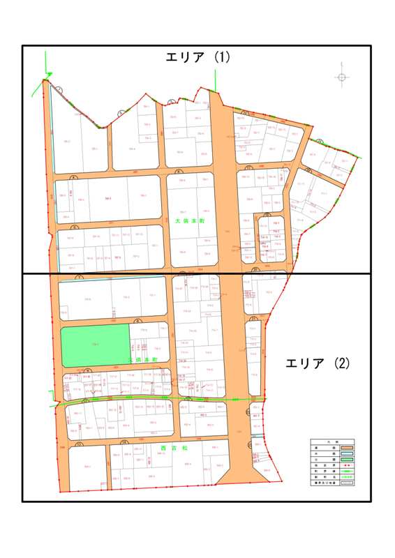 大供周辺地区位置図