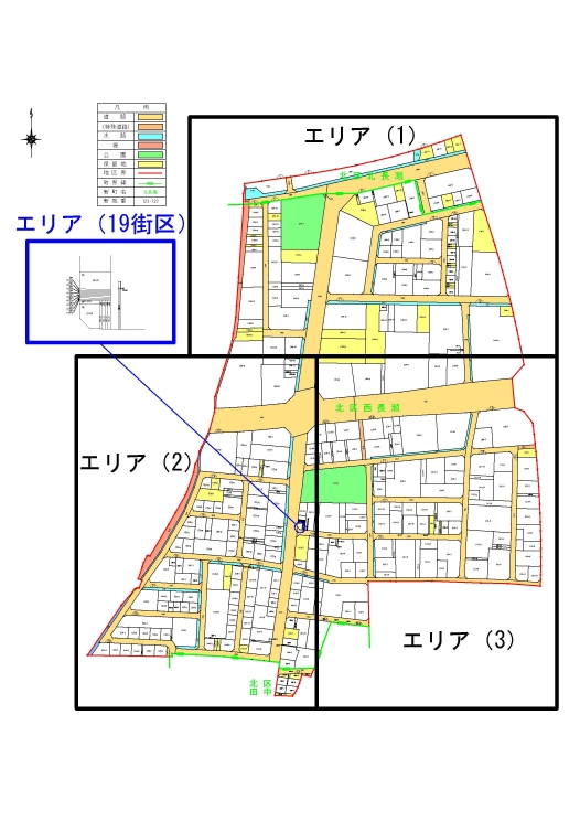 西部第5地区エリア図