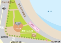 烏城公園地図