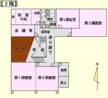 2階平面図の画像