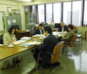 写真：10月教育委員会定例会の様子