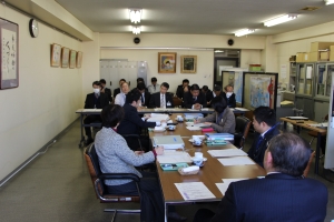 写真：12月教育委員会定例会の様子