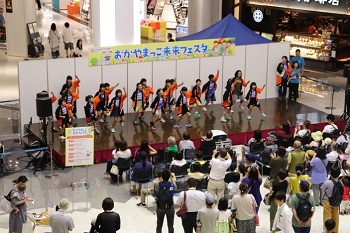 写真：ステージイベントの様子