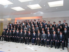 令和元年度岡山県都市優良職員表彰式・令和2年1月岡山県市長会議の様子