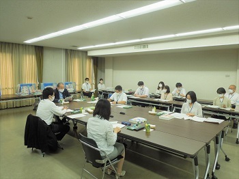 写真：7月定例会の様子