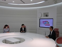 市政テレビ収録