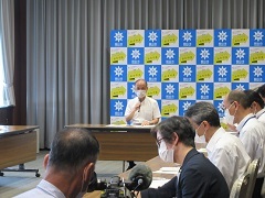 岡山市新型コロナウイルス感染症対策本部会議