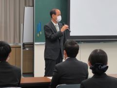 市長講話の様子