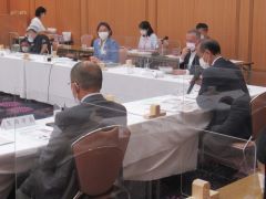 令和4年7月岡山県市長会議が市内で開催され、大森雅夫岡山市長が出席しました