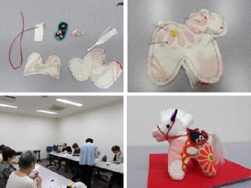 干支の置物講座の様子の写真