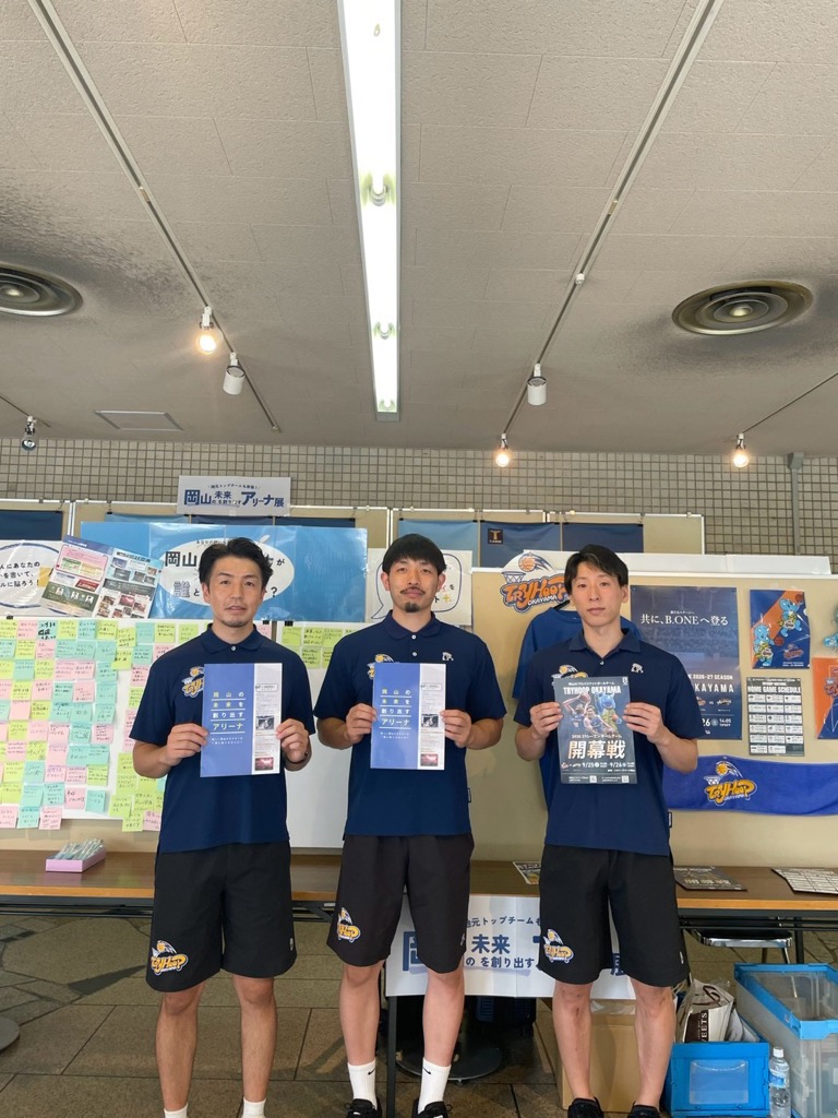 トライフープの監督と選手