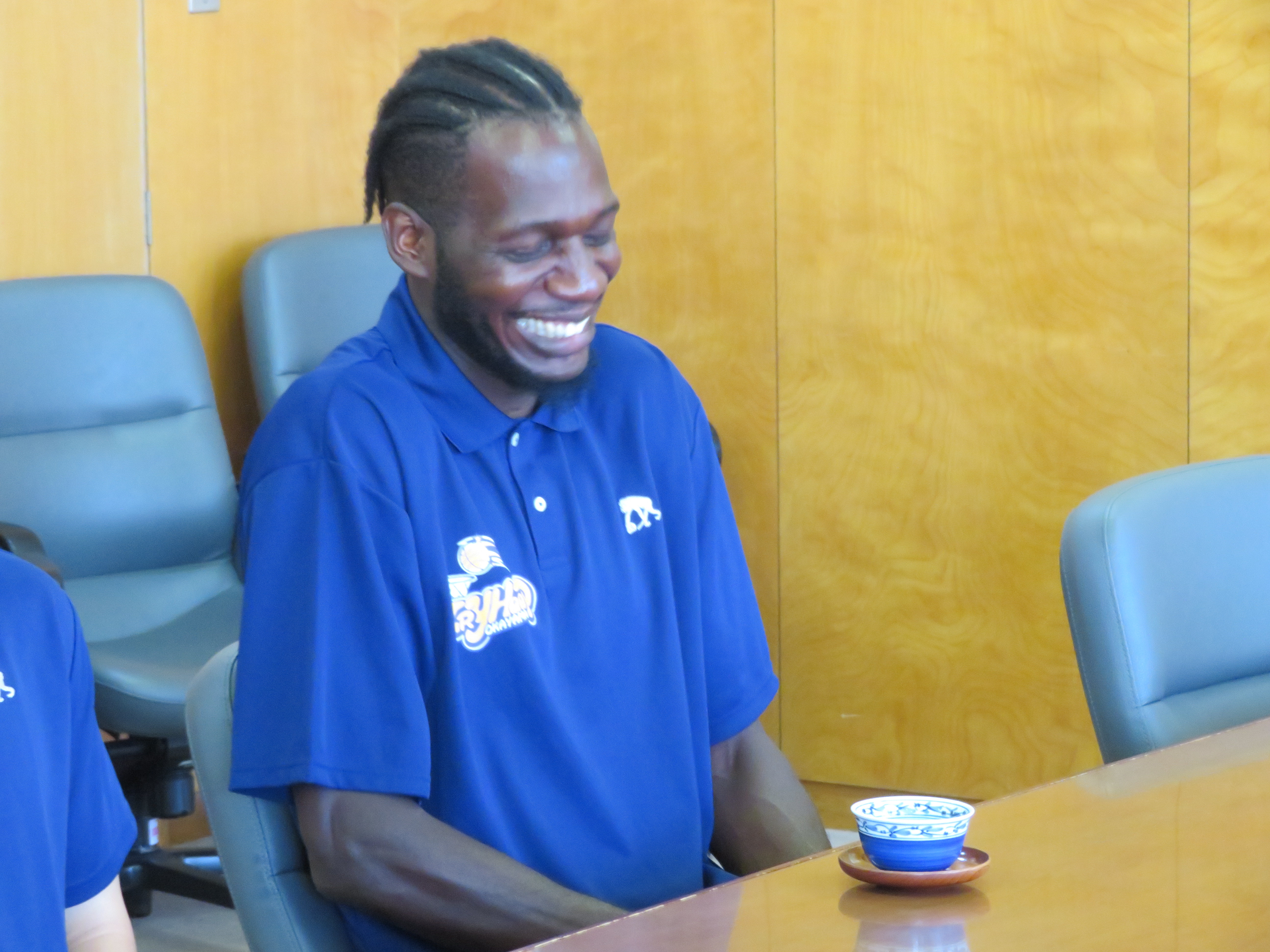 素敵な笑顔のソウ選手